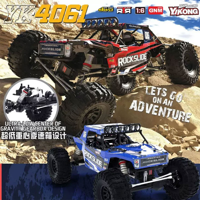Outdoor Adventure Center - Yikong Yk4061 Rock Slide RC Crawler
