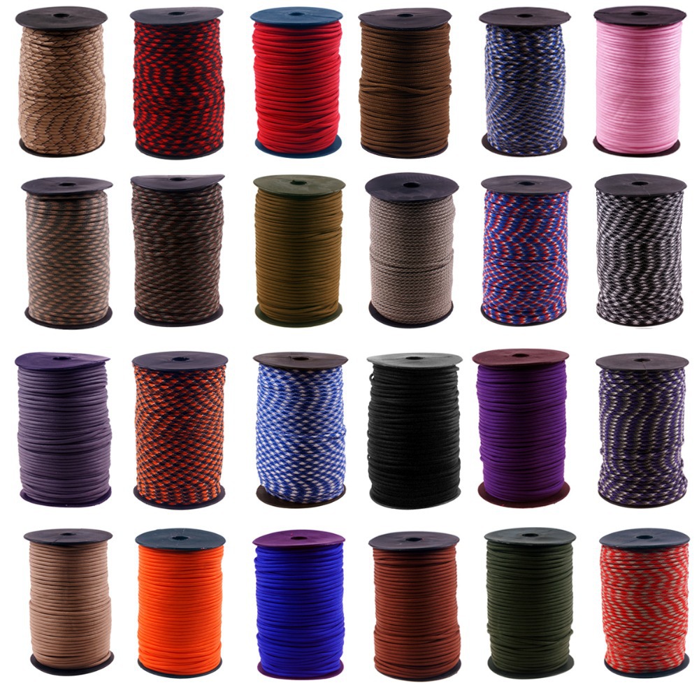 Paracord 550 Feet - 100 meter (320 füße) Spool 550