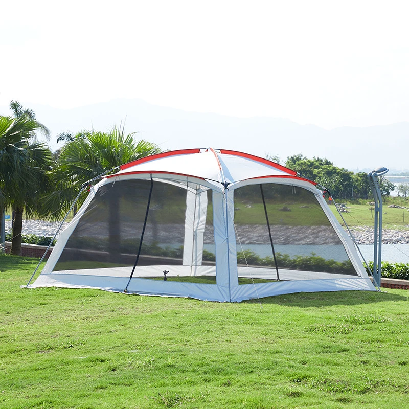 Outdoor Adventure Tent - Wasserdichtes, mückensicheres Outdoor-Sonnenschutzzelt für Camping, Angeln,