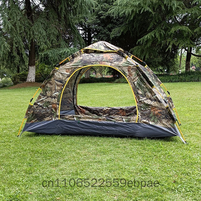 Outdoor Adventure Tent - Leaf Camouflage Zelt Outdoor Automatische Pop-Up