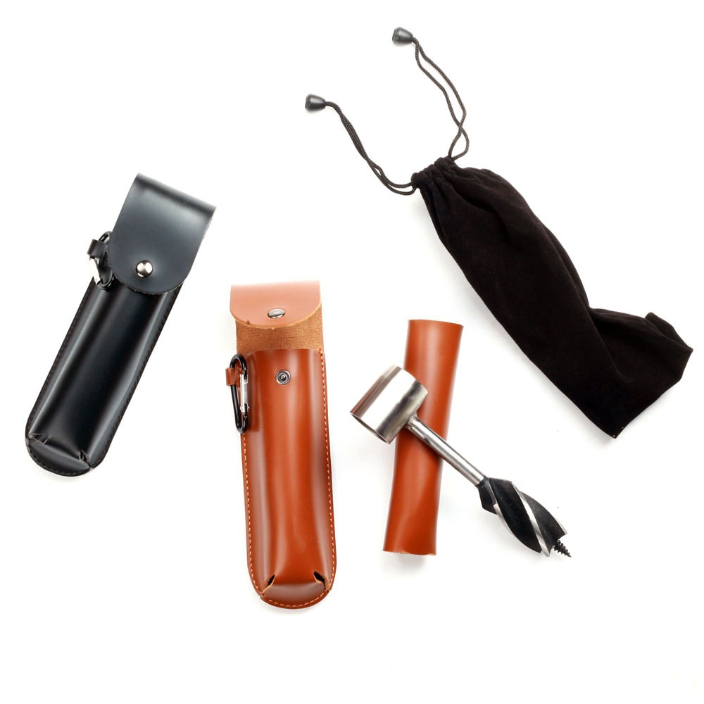 Outdoor Adventure Center - Tragbares Handschneckenwerkzeug für Camping Bushcraft Survival