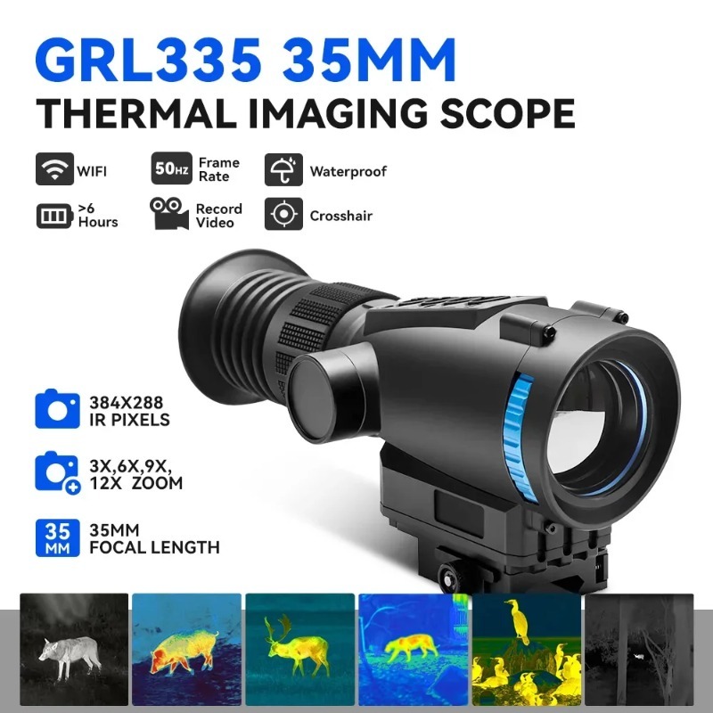 384*288 50Hz Wärmebildzielfern – Outdoor Adventure Videos Bewertung und Preis