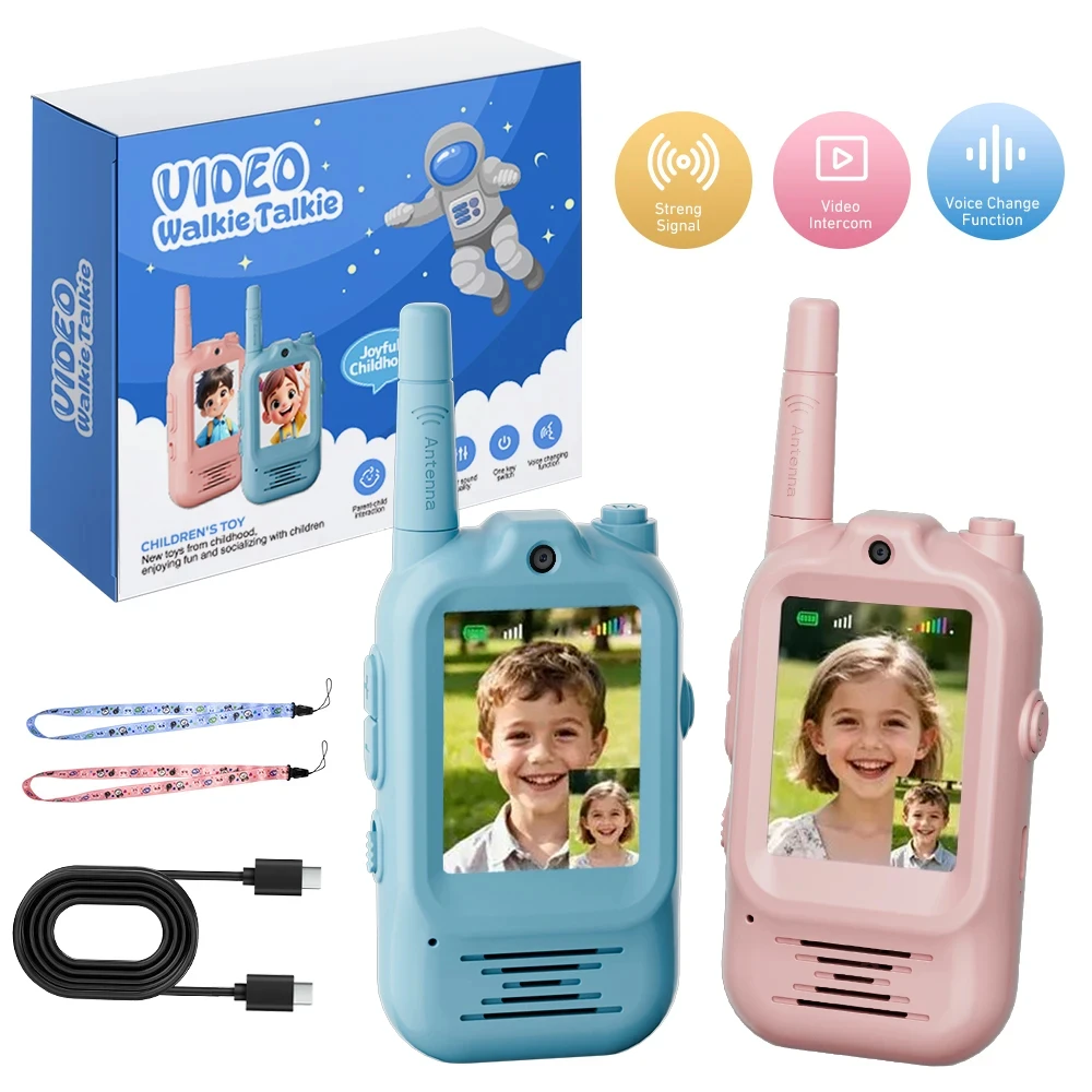 2 Stück Kinder-Video-Walkie-Ta – Outdoor Adventure Videos Bewertung und Preis