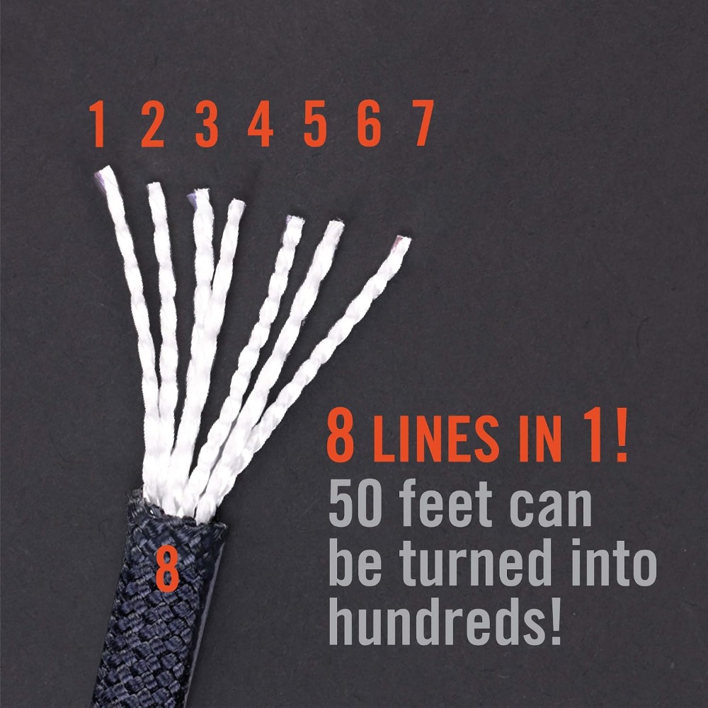 550 Paracord 100 Fuß 7-Strang- – Paracord 550 Feet Bewertung und Preis