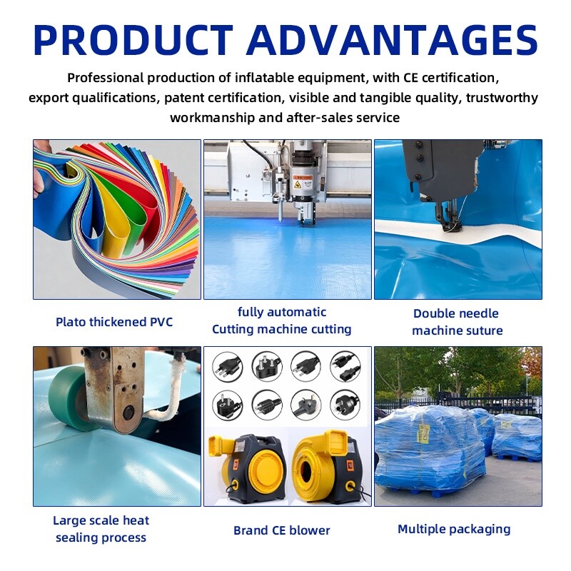 Aufblasbarer Wasserrutschenpar – Outdoor Adventure Center Bewertung und Preis